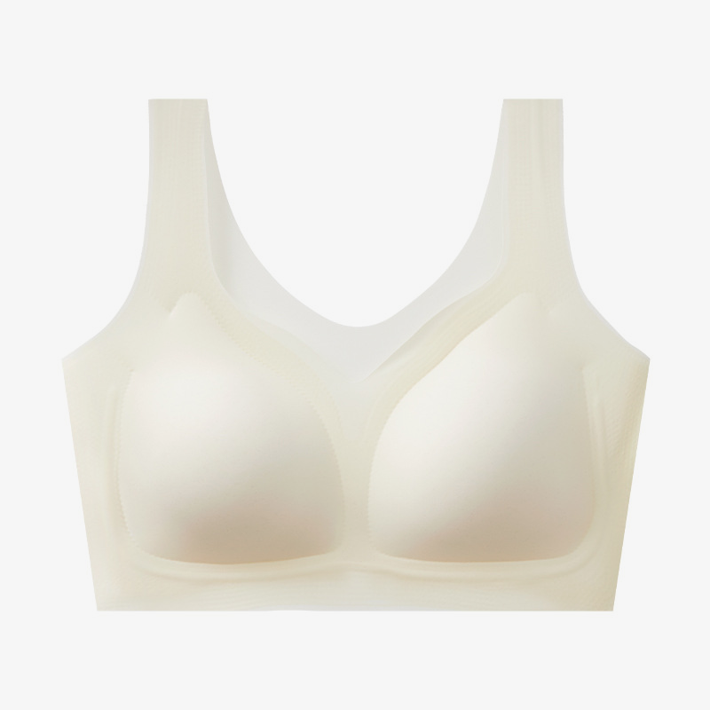 🌬️The Ice-Cloud Bralette: Sømløs bh uden bøjler med gelé-støtt