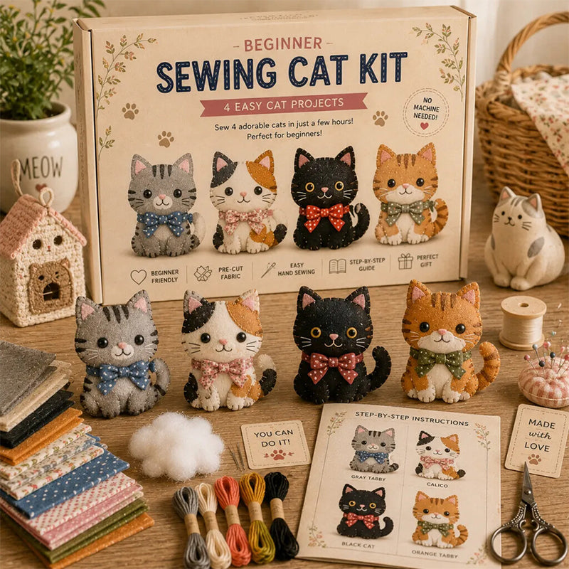 Sluk for alt, slap af og sy din egen lommekammerat! 🧵✨🧸