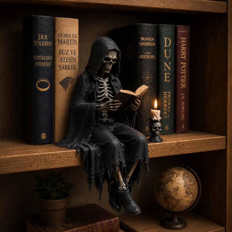 🎁Sidste dag med 50 % rabat – figur i gotisk mørk fantasy-stil