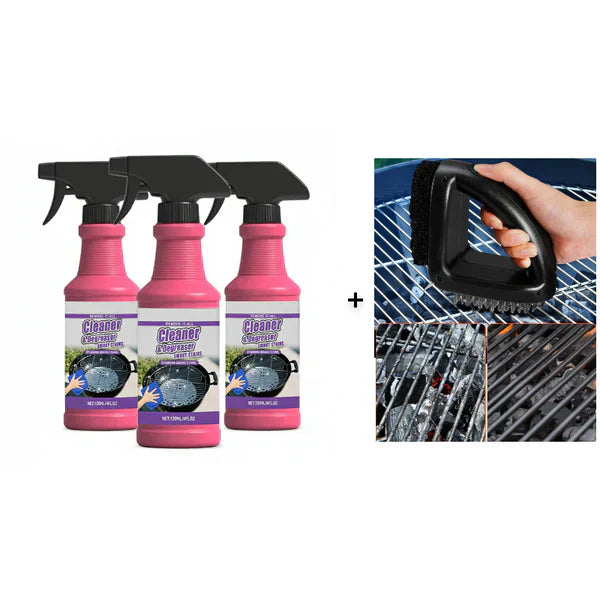 🌿Hurtigtvirkende, kraftig affedtningsspray til grill