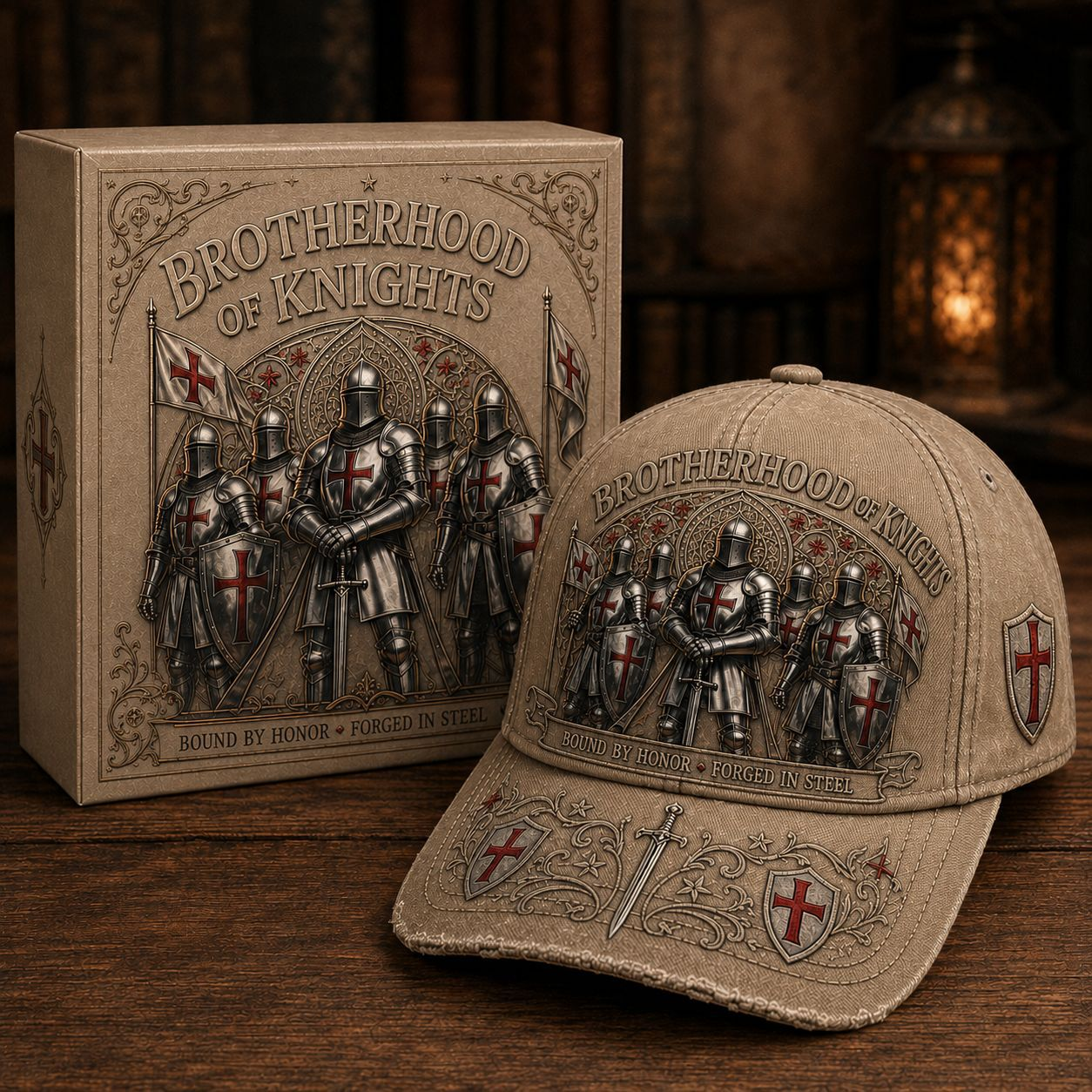⚔️Templar-kasket – Bundet af ære, smedet i stål 🛡️