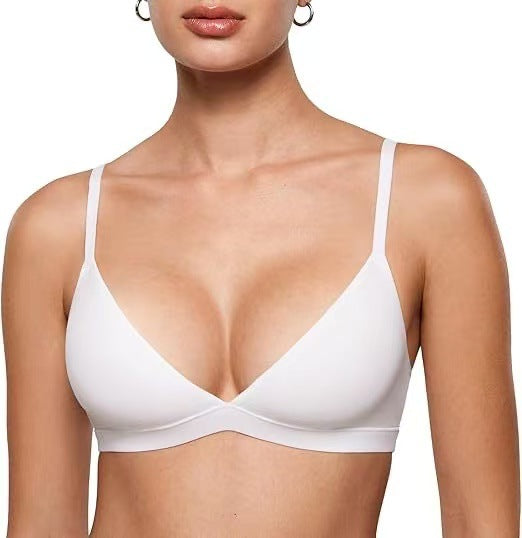 💞Triangel-bralette til kvinder med gelé-støtte og uden bøjler