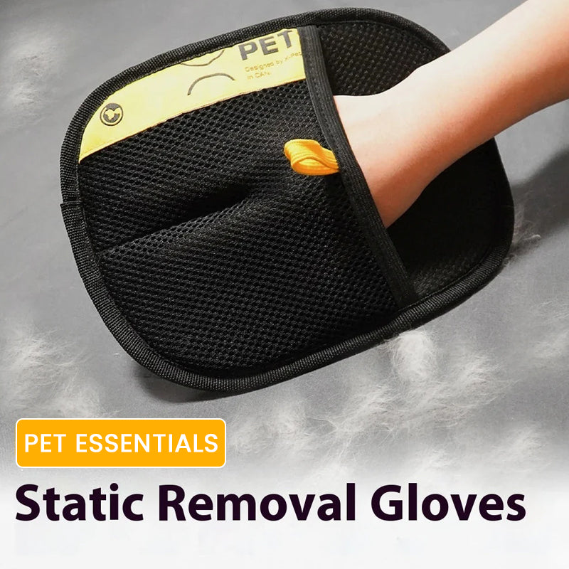 Handsker til fjernelse af dyrehår/Animal hair removal gloves