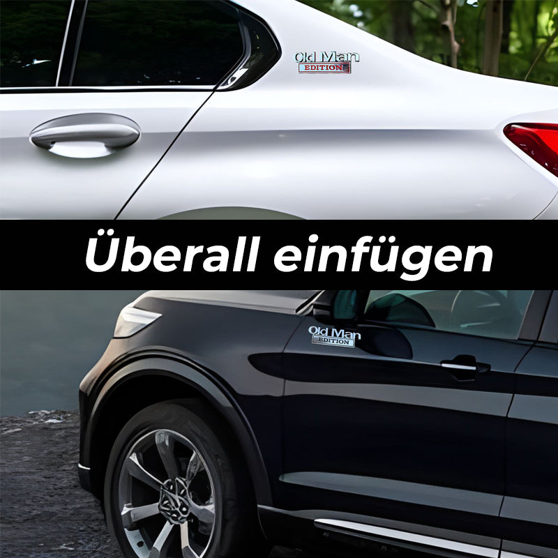 Bilmærker til seniorer/🚗 Old Man Edition-Autoemblem
