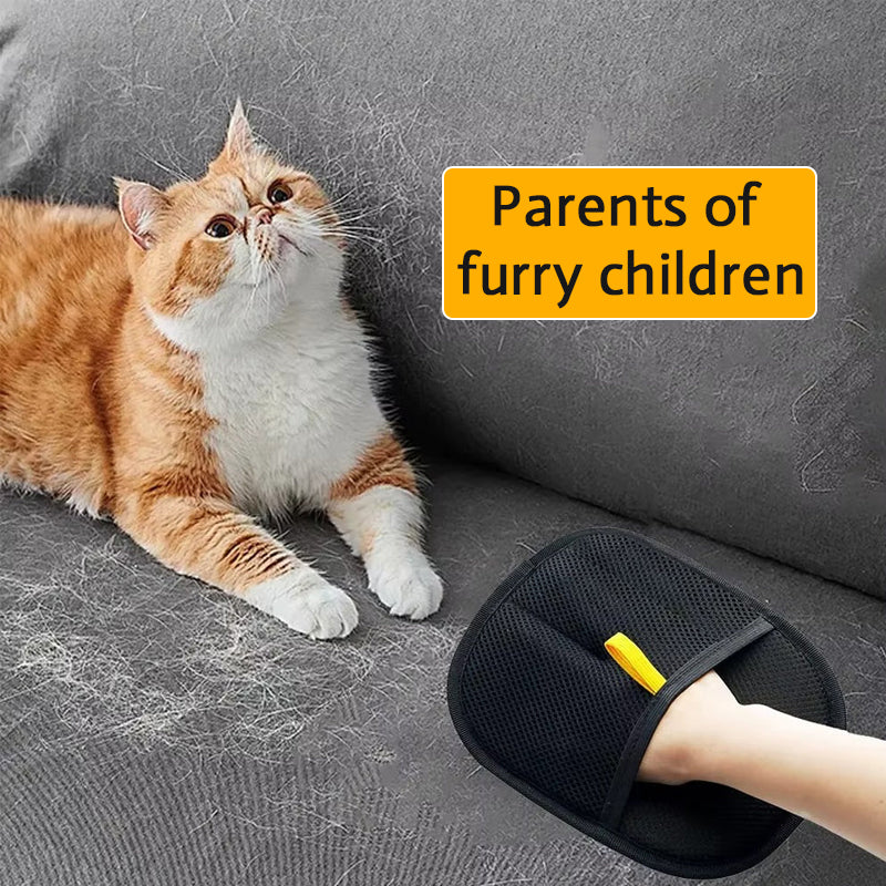 Handsker til fjernelse af dyrehår/Animal hair removal gloves