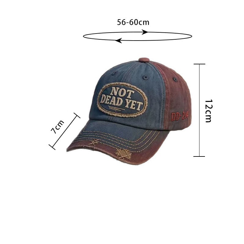 NOT DEAD YET - Vintage vasket baseballkaske