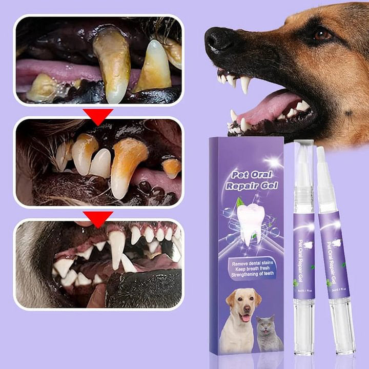 🥇KØB 1 FÅ 1 GRATIS🔥Pet Oral Repair Gel🐱🐶