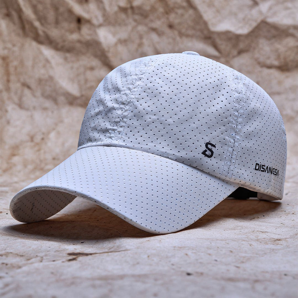 🌬️Hurtigtørrende baseballkasket med UV-beskyttelse – åndbar, justerbar unisex-kasket