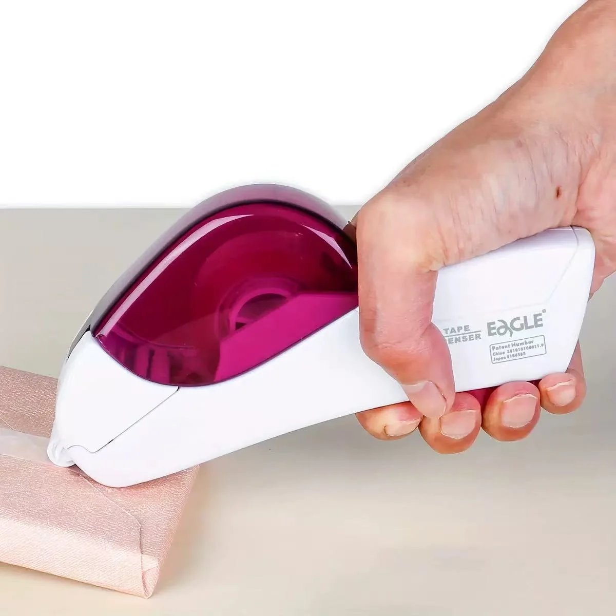 ✂️📦 Automatisk tape-dispenser – Pak det ind med én hånd!