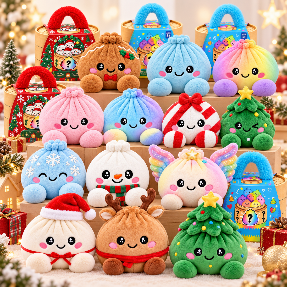 Jule-dumplings-plysdyr-blindbox-kollektion
