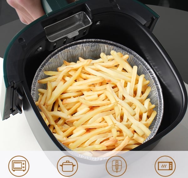 🥡Oliebestandig aluminiumsfolie