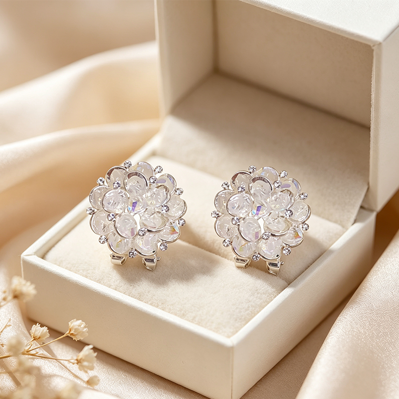 💎 Udsalg 2026 — Over 52.000 solgt!✨ Elegante ørestikker med blomstermotiv – glitrende detaljer og let og behagelig pasform 🌸