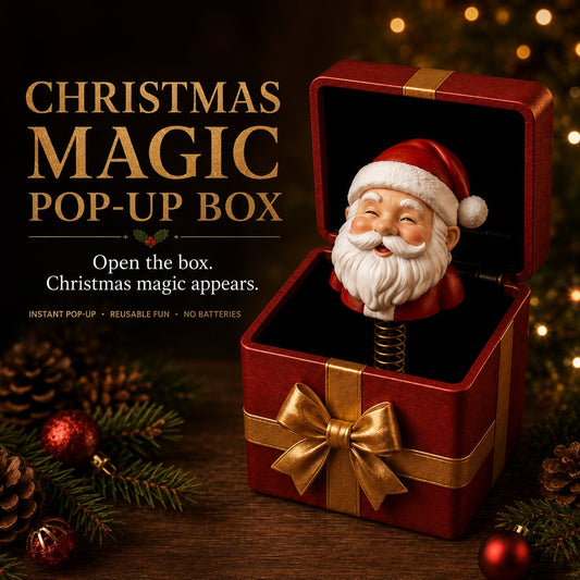🎁 Pop-up-gaveæske med julemagi 🎄