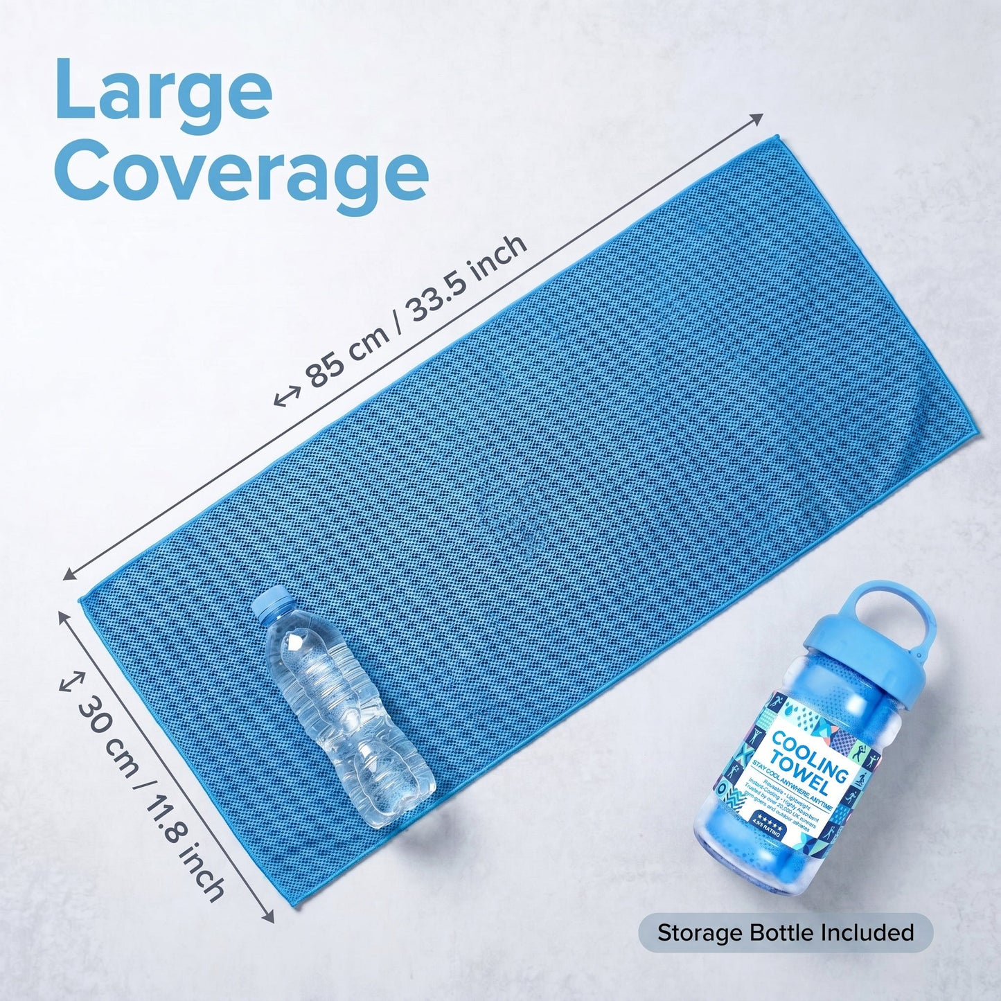 ⏰Sidste dag: Køb 1, få 1 gratis❄💦Håndklæde til koldsved, som du kan bruge hvor som helst og når som helst! Genanvendeligt, blødt, absorberende, køleeffektivt og bærbart – klar til levering i Storbritannien! 🇬🇧