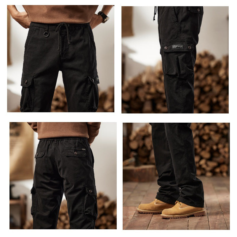 👖 50 % RABAT! ⚡ Taktiske cargobukser til mænd – lige snit, åndbart premium-bomuld og praktiske lommer til arbejde, rejser og hverdagsbrug 🎒Lommer til arbejde, rejser og hverdagsbrug 🎒
