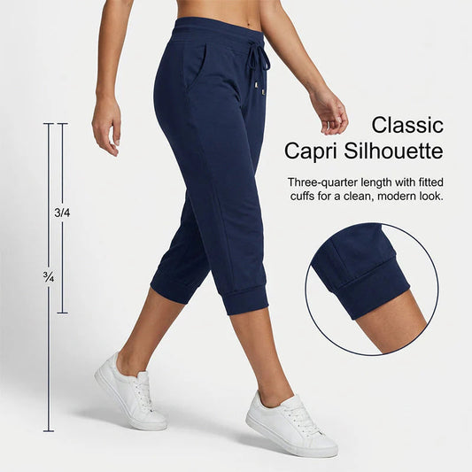 Korte joggingbukser med snøre i taljen til afslapning