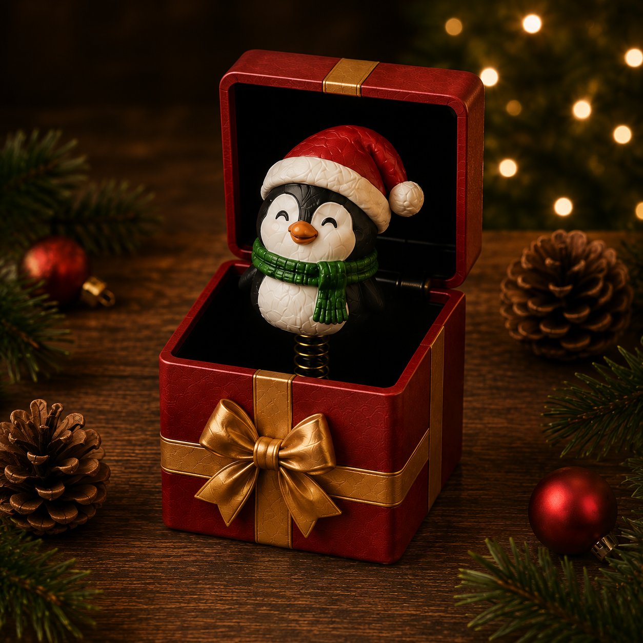 🎁 Pop-up-gaveæske med julemagi 🎄