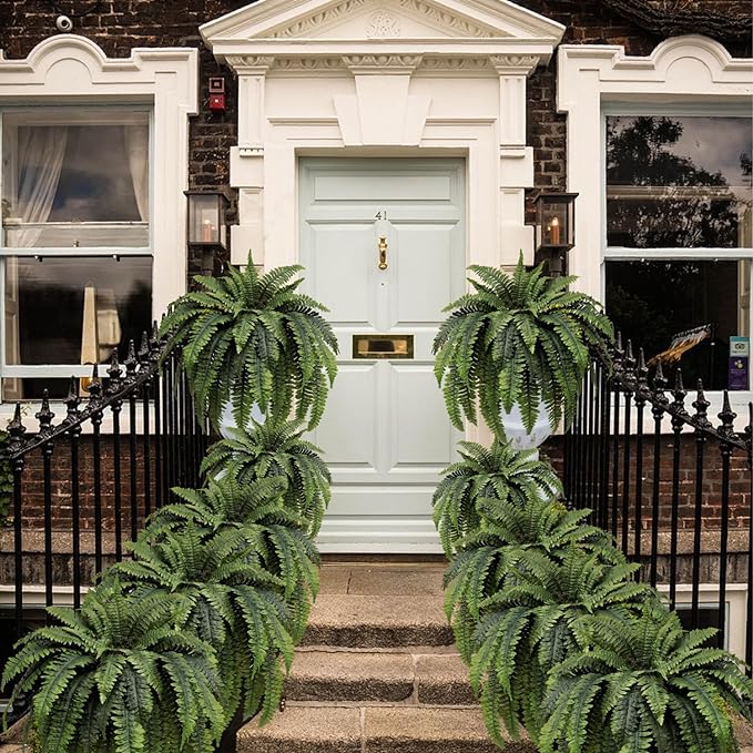 🌱 UV-bestandig, naturtro kunstig bostonbregne