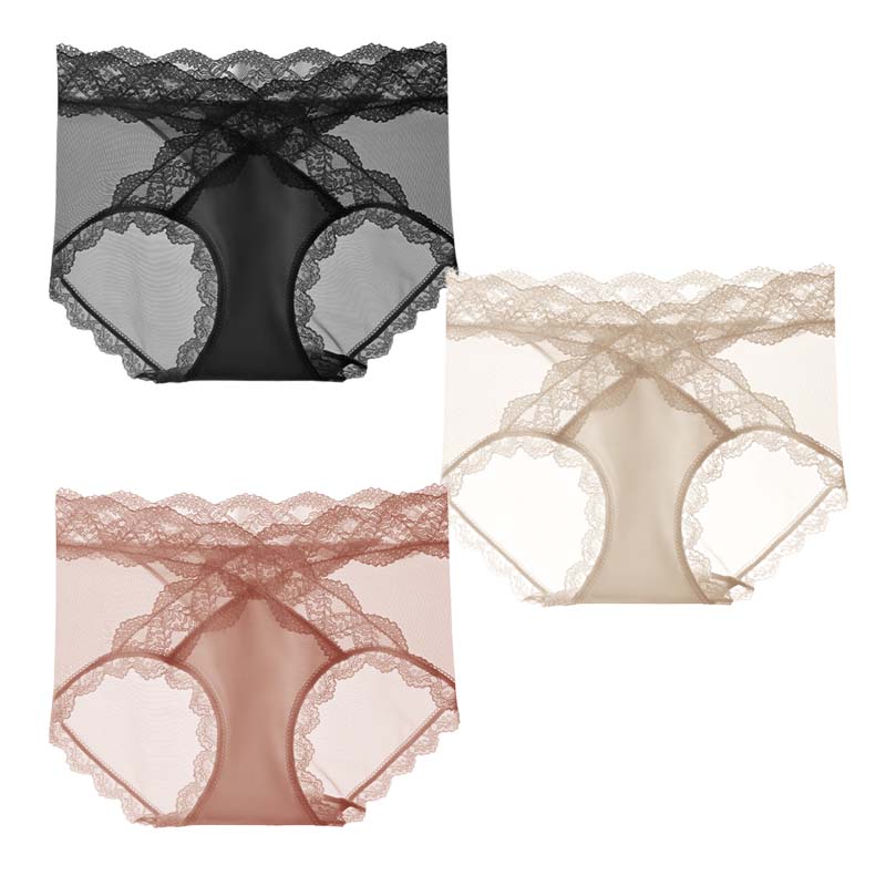 💗Sexede og behagelige blondetrusser til kvinder