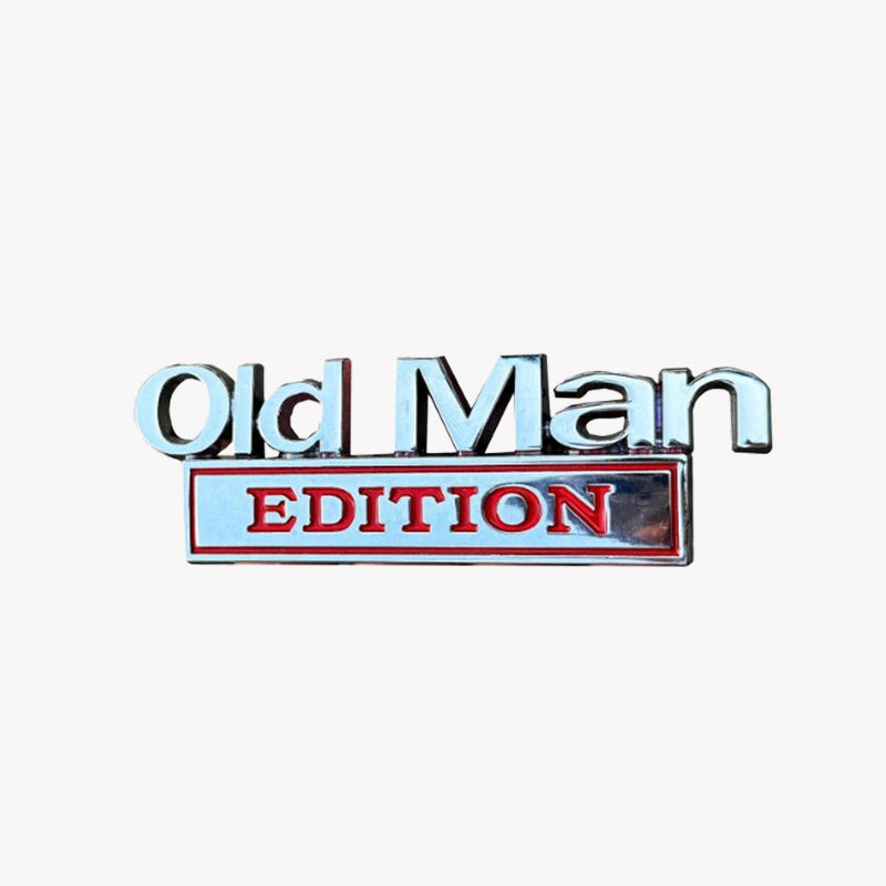 Bilmærker til seniorer/🚗 Old Man Edition-Autoemblem
