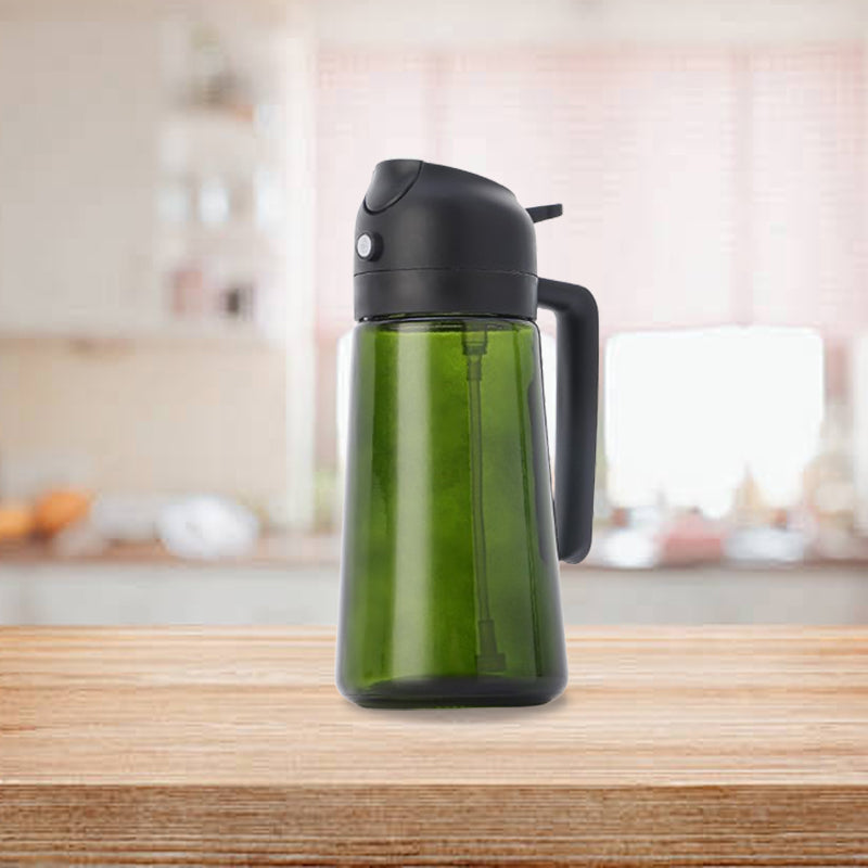 To i én lysbeskyttet olieflaske