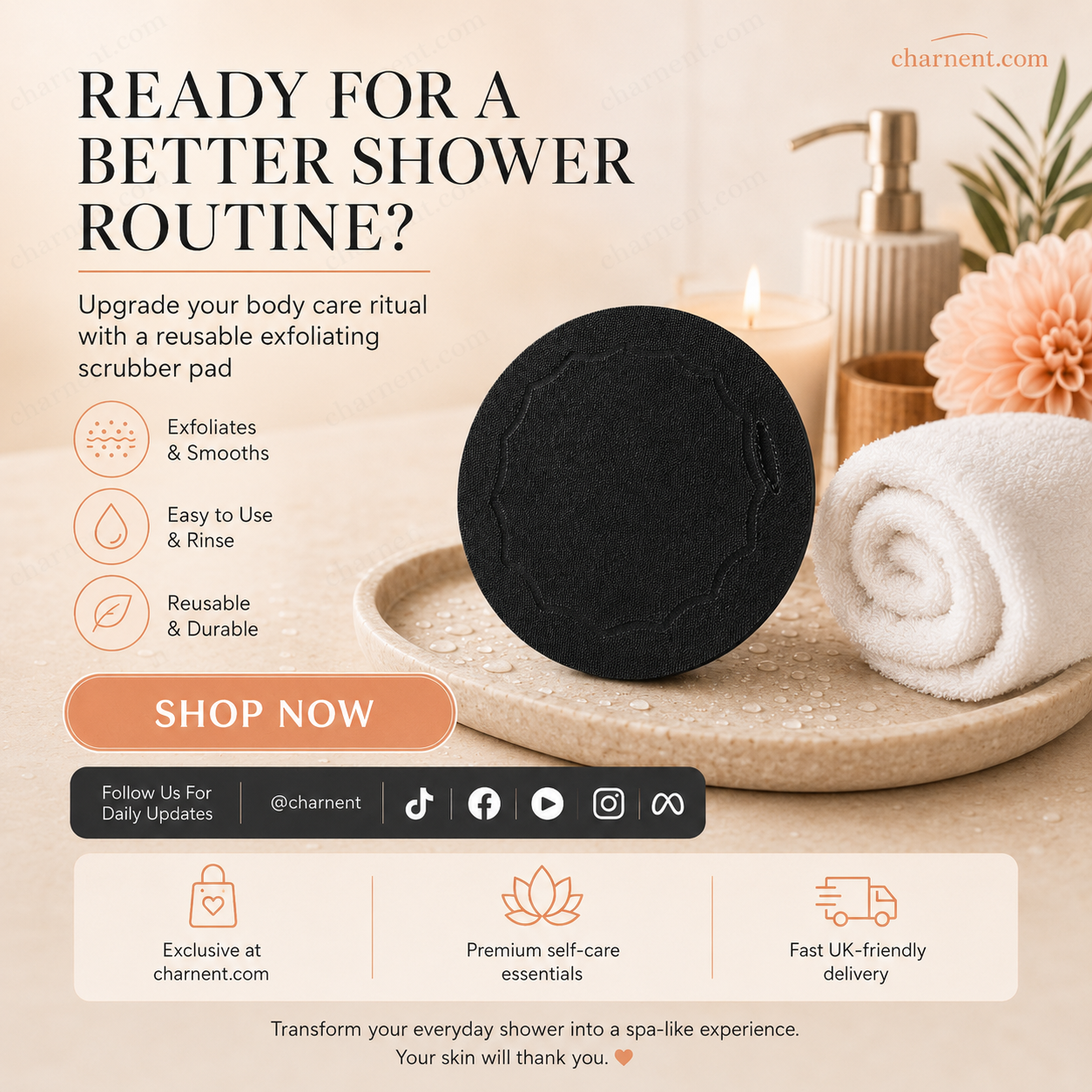 🚿 Eksfolierende badesvampe🧖‍♀️