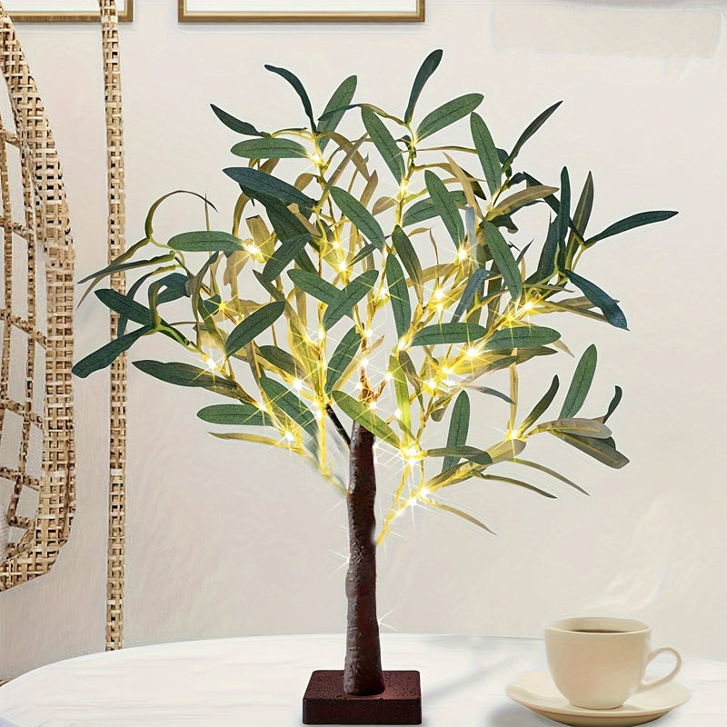 LED kunstig træbelysning