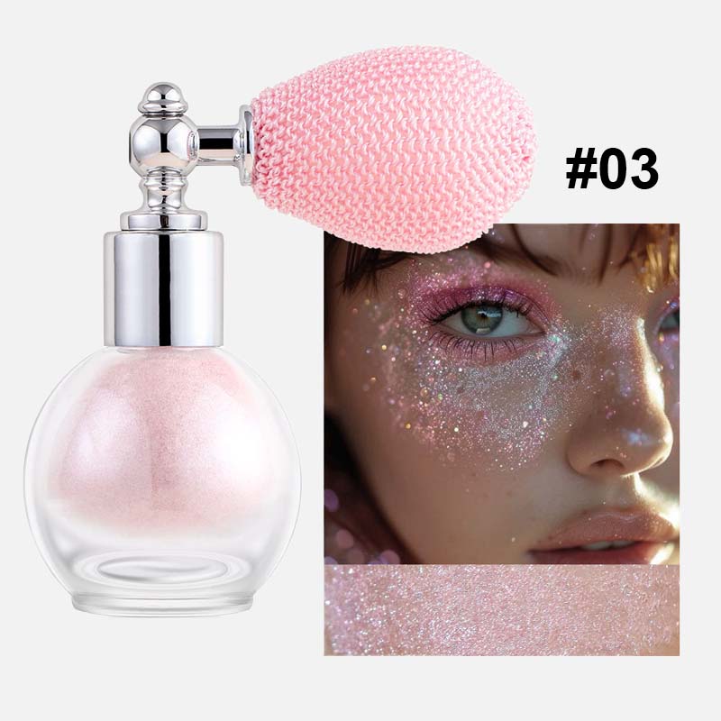 ✨ Lysende glitter-highlighter - langtidsholdbar og svedresistent