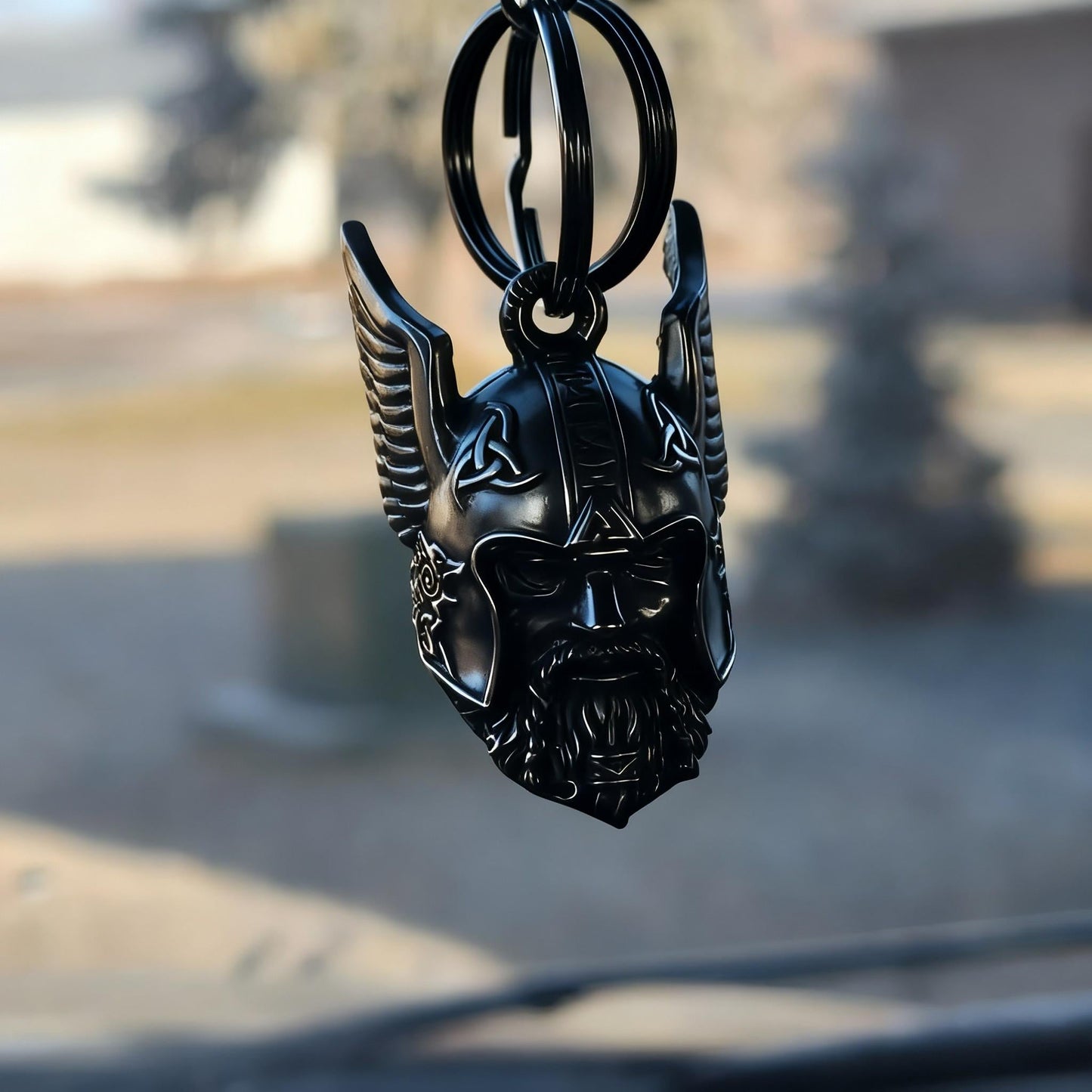 🛡️  Odins vikingetalisman nøglering beskyttende amulet
