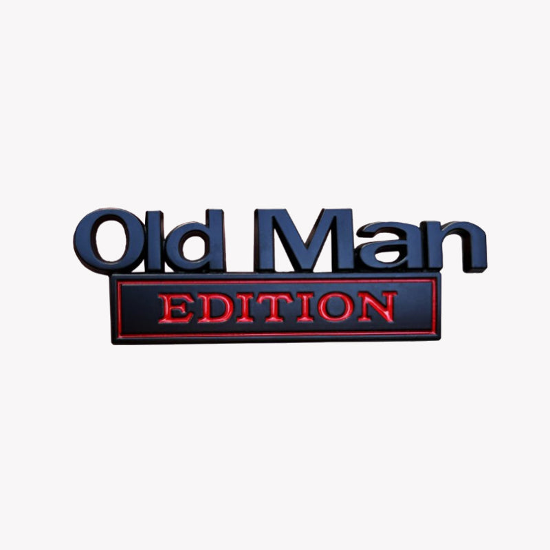 Bilmærker til seniorer/🚗 Old Man Edition-Autoemblem