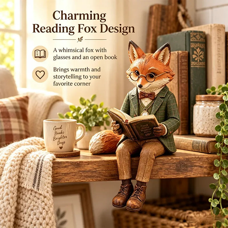 🦊 Læser-ræv-pynt