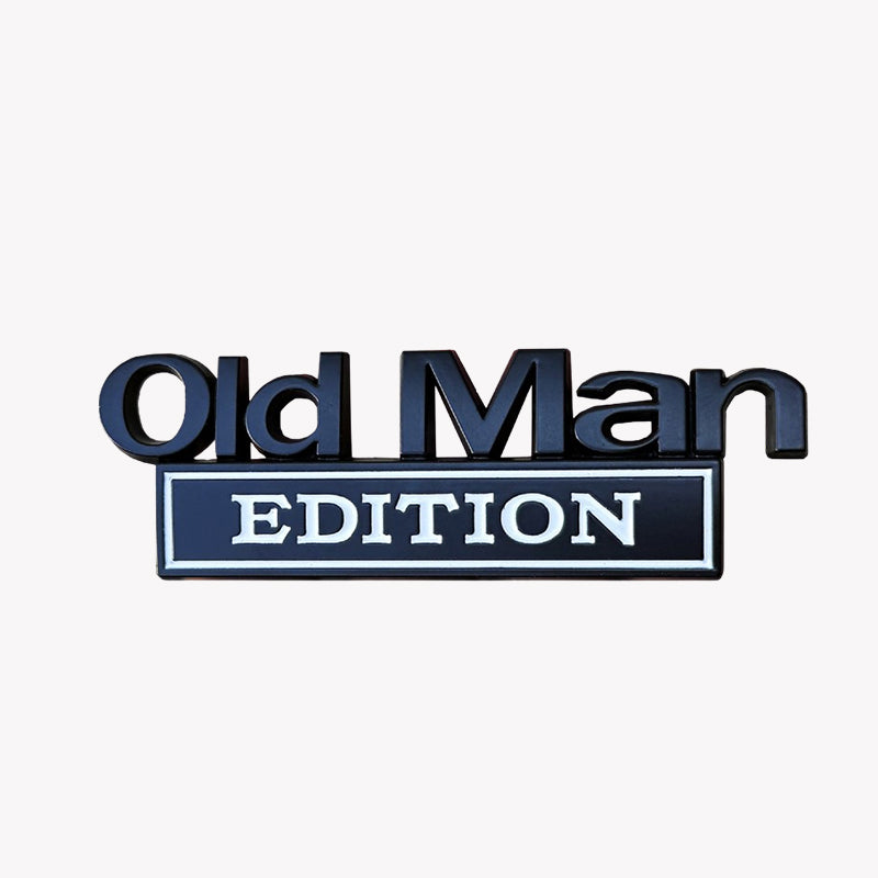 Bilmærker til seniorer/🚗 Old Man Edition-Autoemblem