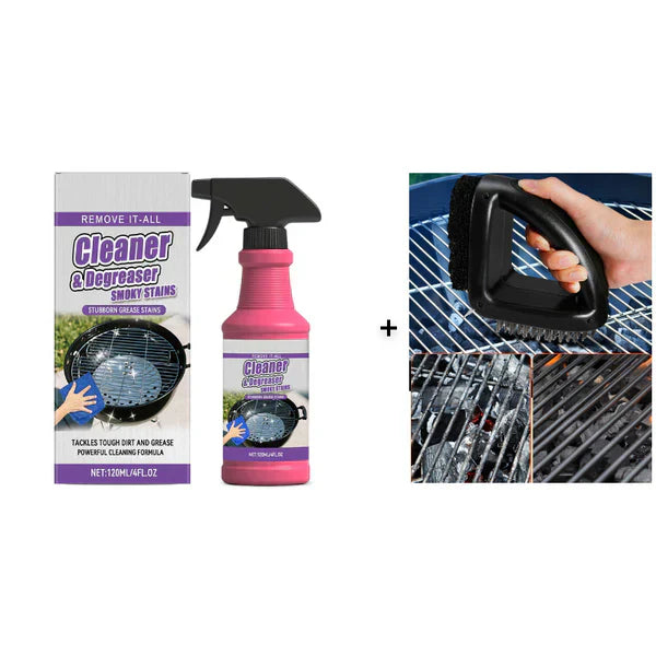 🌿Hurtigtvirkende, kraftig affedtningsspray til grill