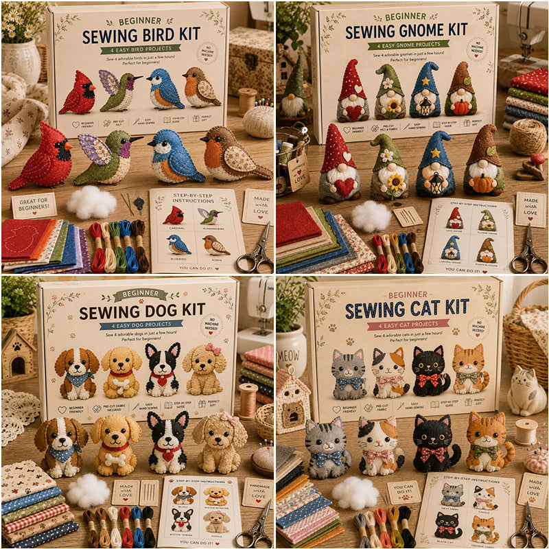 Sluk for alt, slap af og sy din egen lommekammerat! 🧵✨🧸