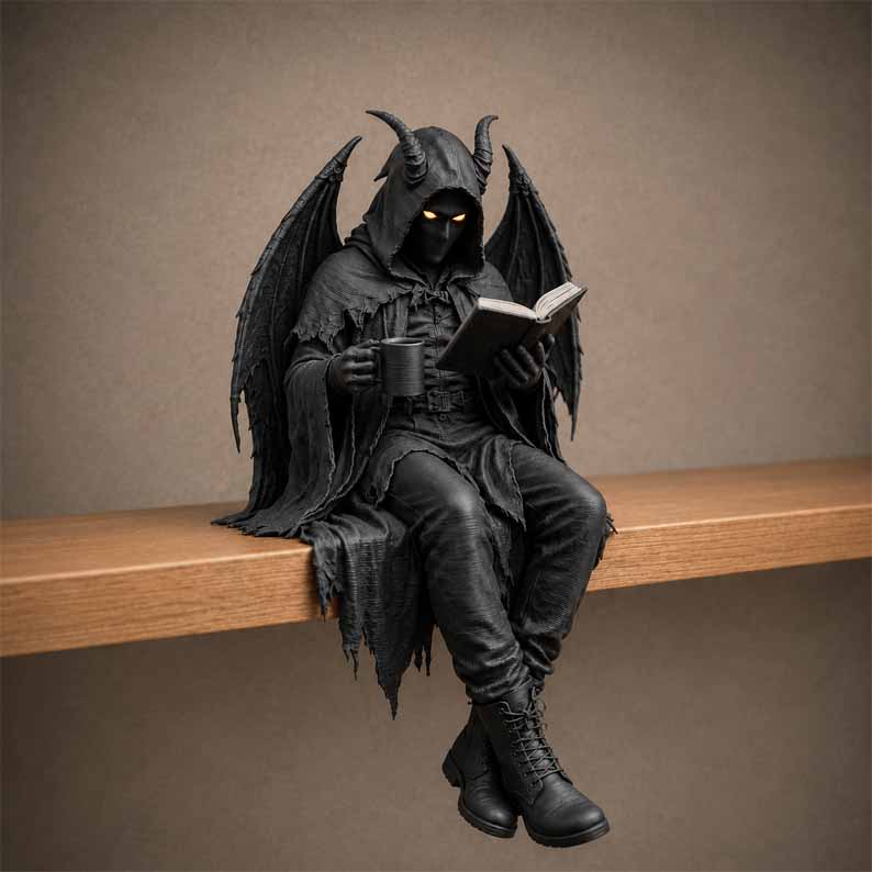 🎁Sidste dag med 50 % rabat – figur i gotisk mørk fantasy-stil