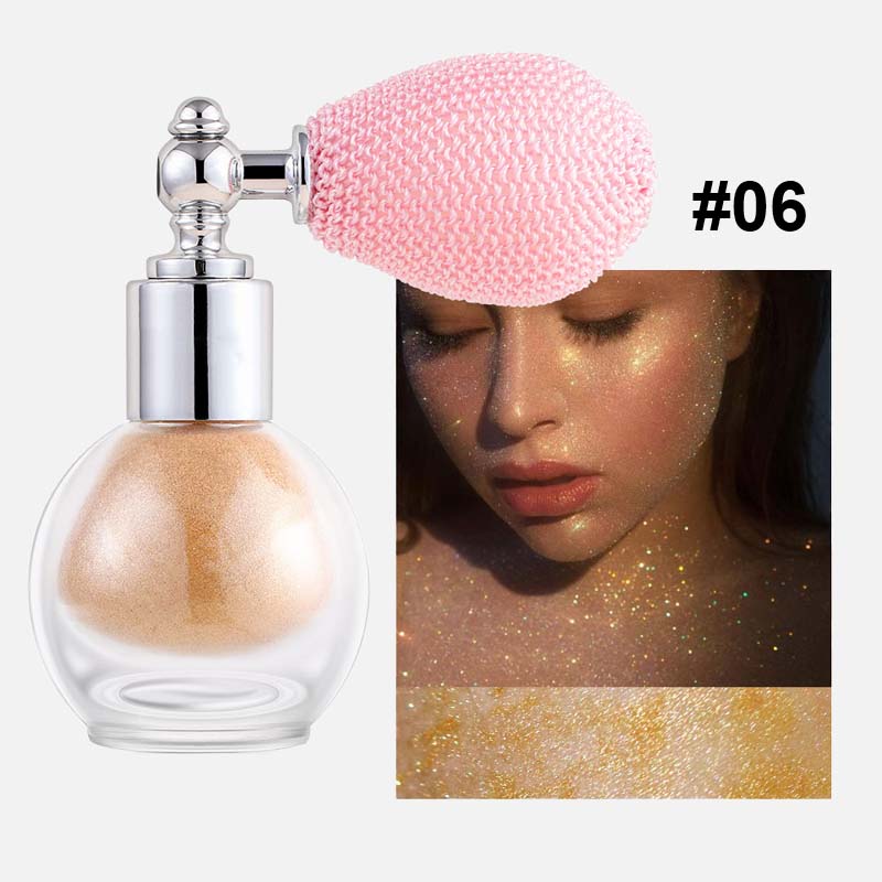 ✨ Lysende glitter-highlighter - langtidsholdbar og svedresistent