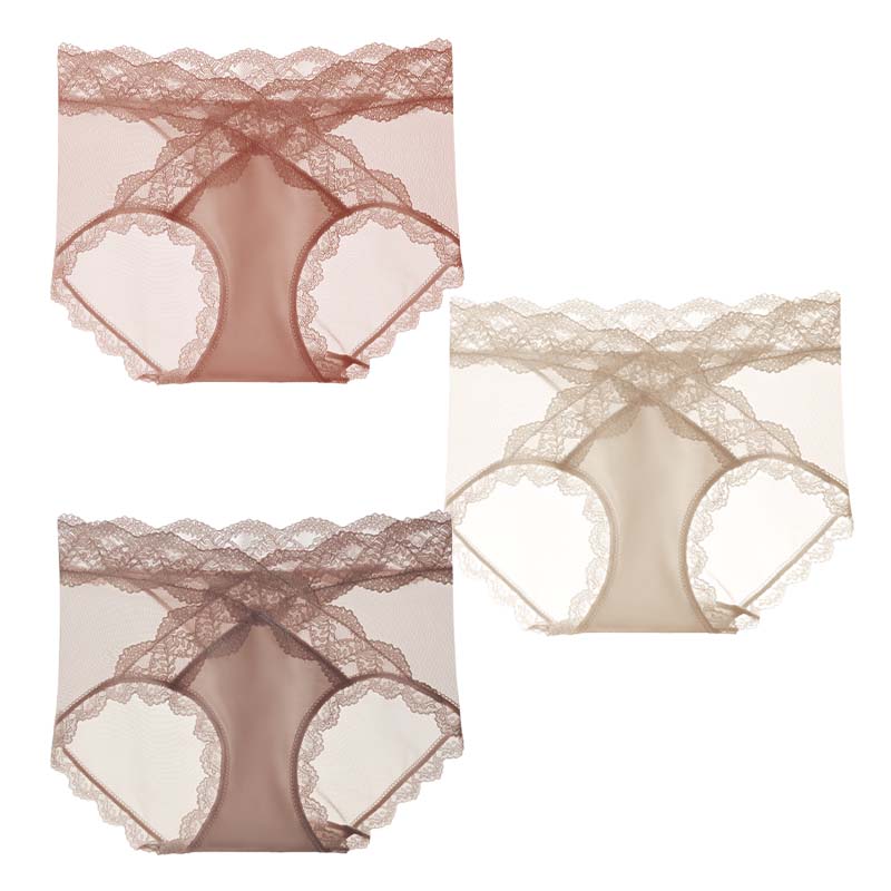 💗Sexede og behagelige blondetrusser til kvinder