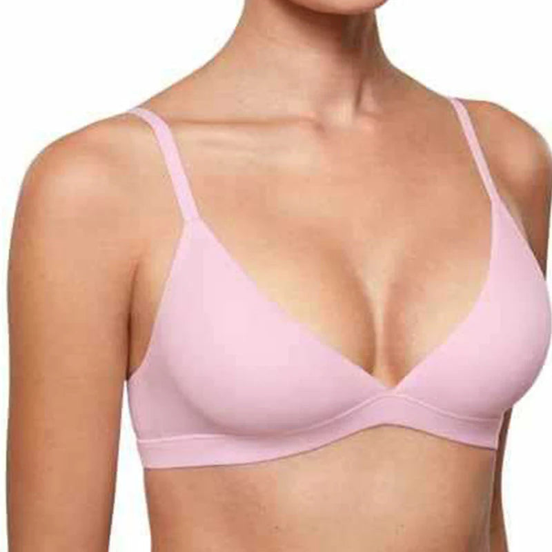 💞Triangel-bralette til kvinder med gelé-støtte og uden bøjler