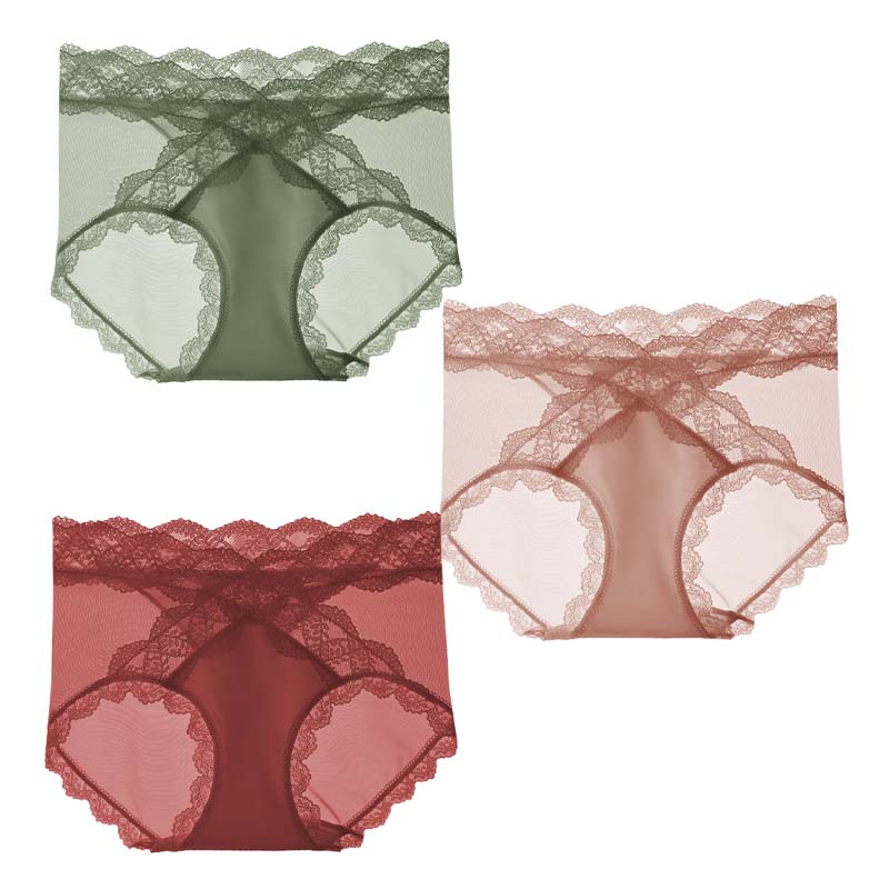 💗Sexede og behagelige blondetrusser til kvinder