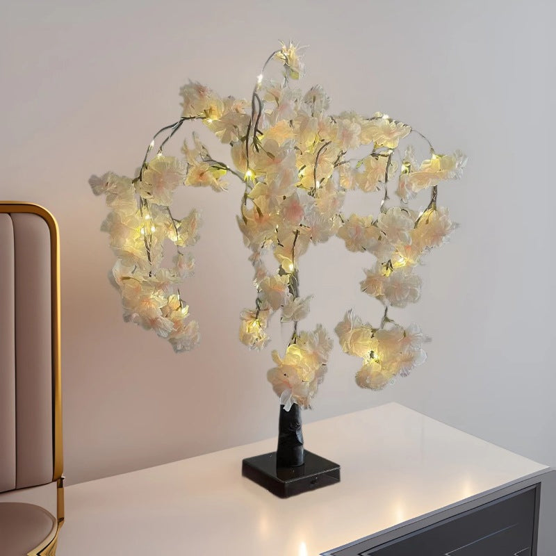 LED kunstig træbelysning