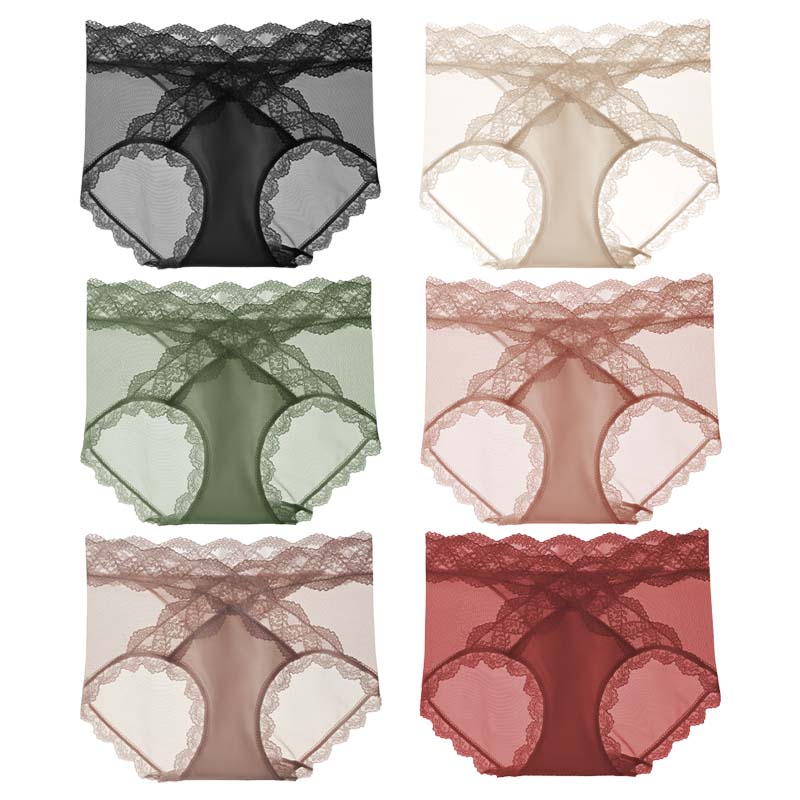 💗Sexede og behagelige blondetrusser til kvinder