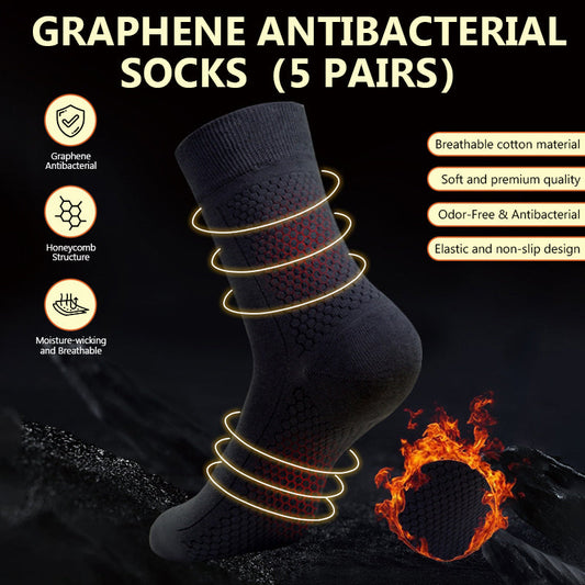 Grafen antibakterielle sokker (5 par)