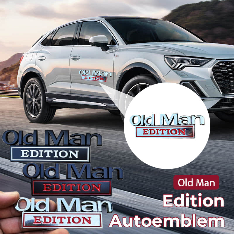 Bilmærker til seniorer/🚗 Old Man Edition-Autoemblem