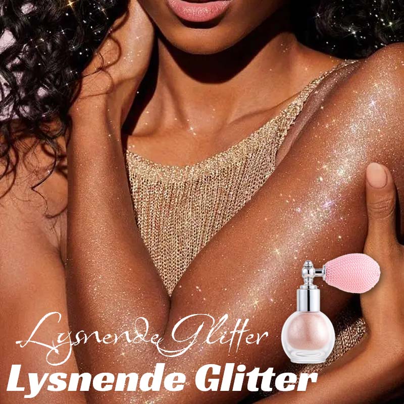 ✨ Lysende glitter-highlighter - langtidsholdbar og svedresistent