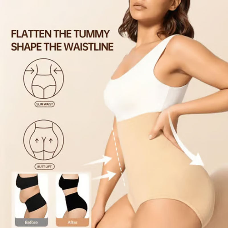 🔥Høj talje med shapewear og mavekontrol