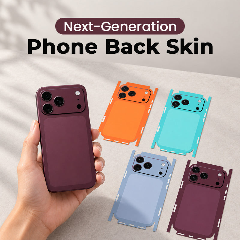 Næste generations bagside til mobiltelefoner — eksklusivt kameraområde og nyt design på bagsiden