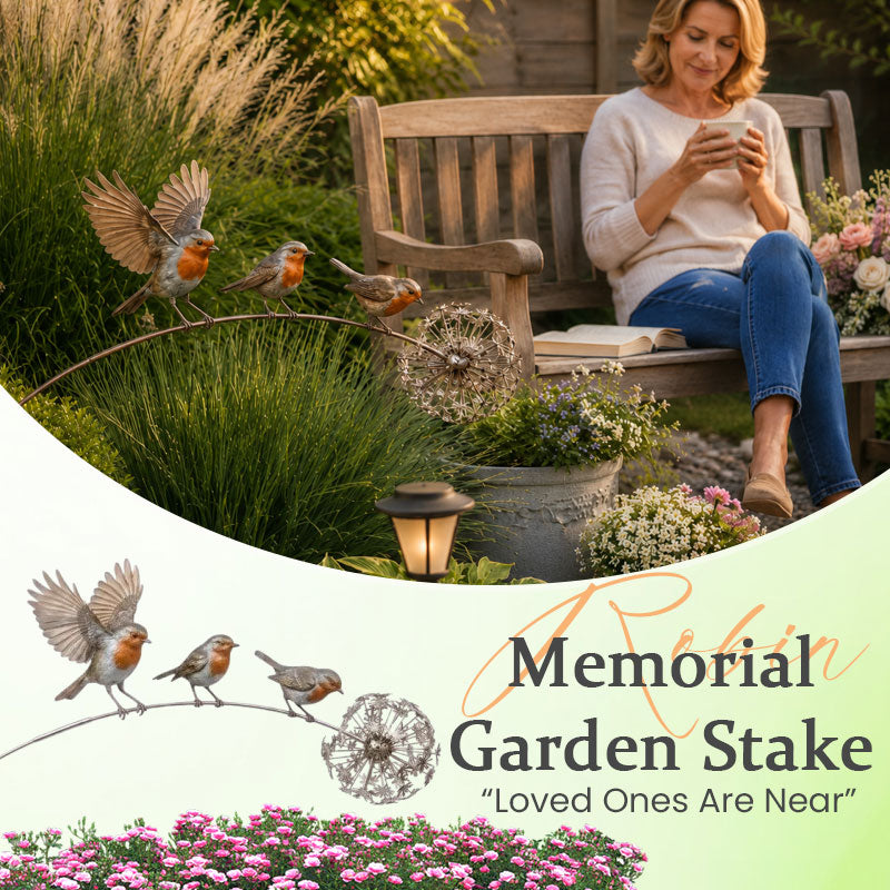 Robin Memorial Garden-skilt – »De kære er tæt på«