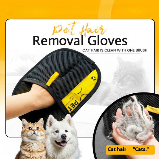 Handsker til fjernelse af dyrehår/Animal hair removal gloves