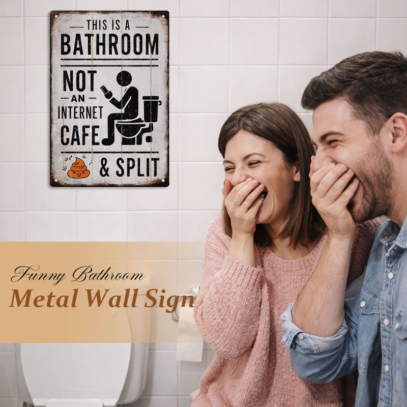 🚽 Dette er et badeværelse, ikke et internetcafé