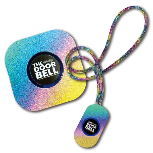 ✨ Dørklokken fra TKS - Glitrende regnbue lærerfjernbetjening